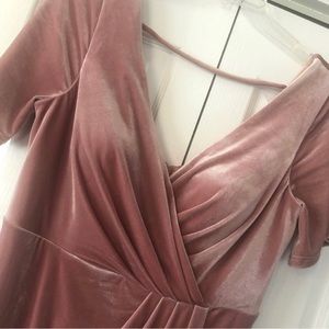 Revelry Giselle Blush Size 14 Velvet
